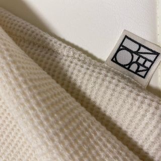 プラージュ(Plage)の【小春様専用】louren ローレン ワッフルVネックプルオーバー アイボリー(カットソー(長袖/七分))