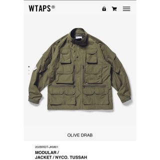 W)taps - 定価以下 正規 未使用 M 20AW WTAPS MODULAR /JACKETの通販