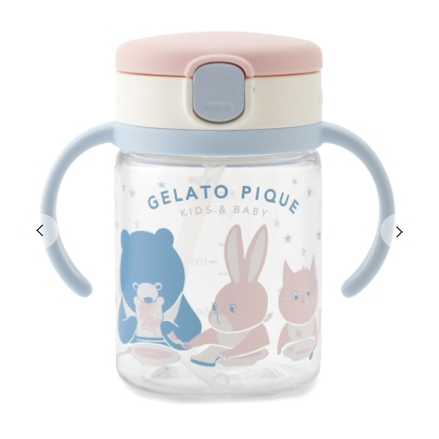 gelato pique(ジェラートピケ)のジェラートピケ　ストローマグ キッズ/ベビー/マタニティの授乳/お食事用品(マグカップ)の商品写真