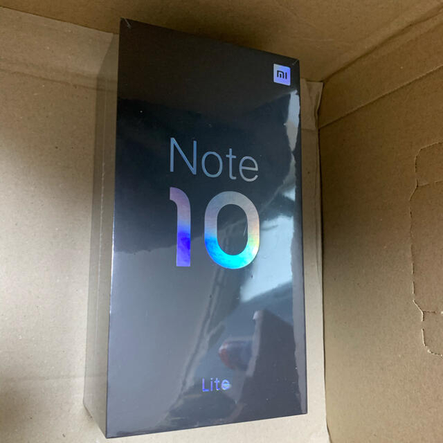 新品 Xiaomi Mi Note 10 Lite 白 国内版 SIMフリー版 1