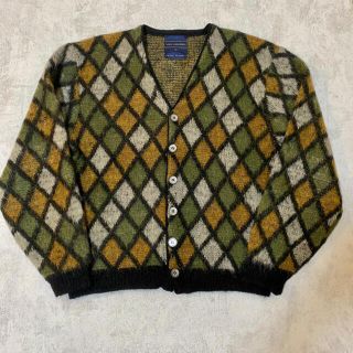 ワコマリア(WACKO MARIA)のVAN HEUSEN モヘアカーディガン　60s 70s vintage(カーディガン)