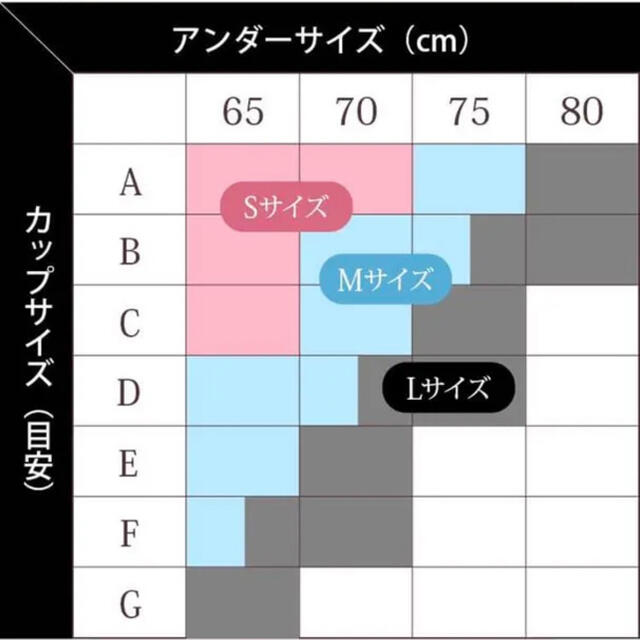 シンデレラ(シンデレラ)のシンデレラ　マシュマロ　リッチ　ナイトブラ　Mサイズ　ブラック レディースのルームウェア/パジャマ(ルームウェア)の商品写真