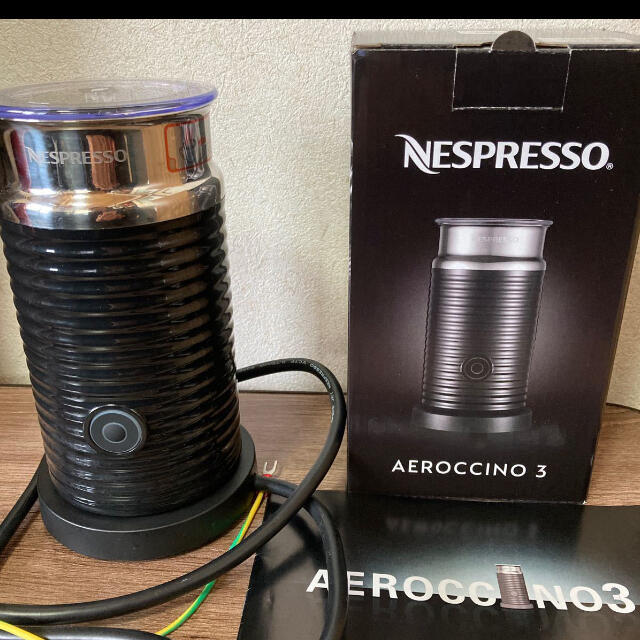 ネスプレッソ エアロチーノ3 ブラック　新品未使用