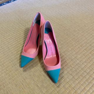ツルバイマリコオイカワ バイカラー ハイヒール/パンプス(レディース ...