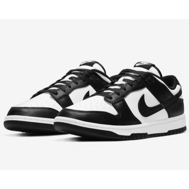 NIKE DUNK LOW BLACK 27.5cm靴/シューズ