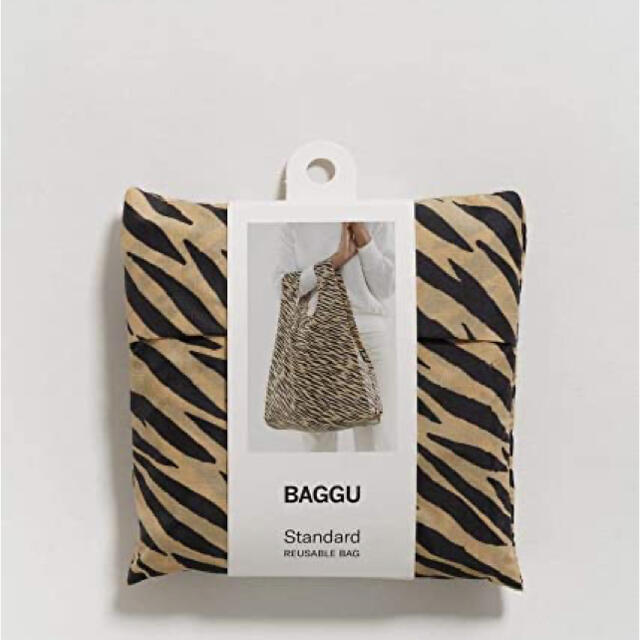 DEUXIEME CLASSE(ドゥーズィエムクラス)の【BAGGU】タイガー ストライプ スタンダード  Tiger  バグー レディースのバッグ(エコバッグ)の商品写真