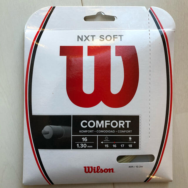 wilson(ウィルソン)の送料込み　Wilson ウィルソン　NXT SOFT ソフト スポーツ/アウトドアのテニス(ラケット)の商品写真