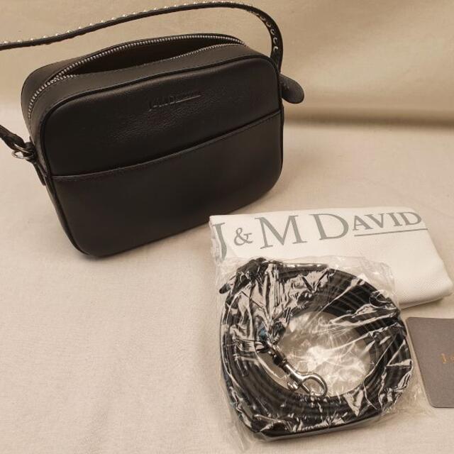 【新品・未使用】J&M Davidson　ショルダーバッグペブル ミニ　ブラック 3