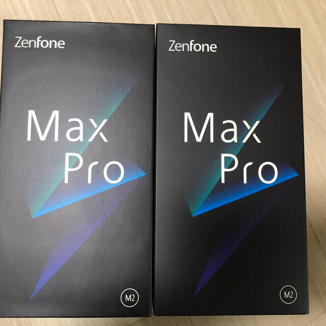 【2台セット】ASUS ZenFone Max Pro M2 6GB/64GB