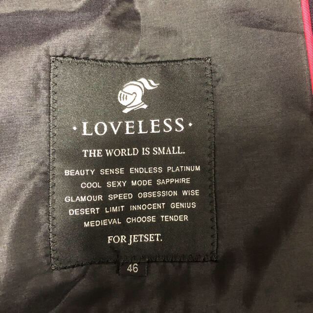 LOVELESS(ラブレス)のLOVELESS スーツ　セットアップ メンズのスーツ(セットアップ)の商品写真