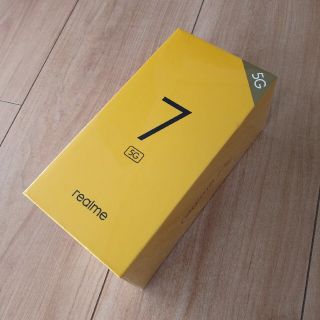 新品・未開封 Realme 7 5G（グローバル版）(スマートフォン本体)