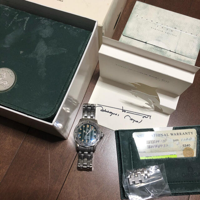 オメガ OMEGA シーマスター120 デイト クォーツ メンズ 良品 _756104