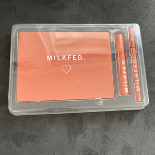 ミルクフェド(MILKFED.)のMILKFED. mini 11月号 付録 値下げ中(コフレ/メイクアップセット)
