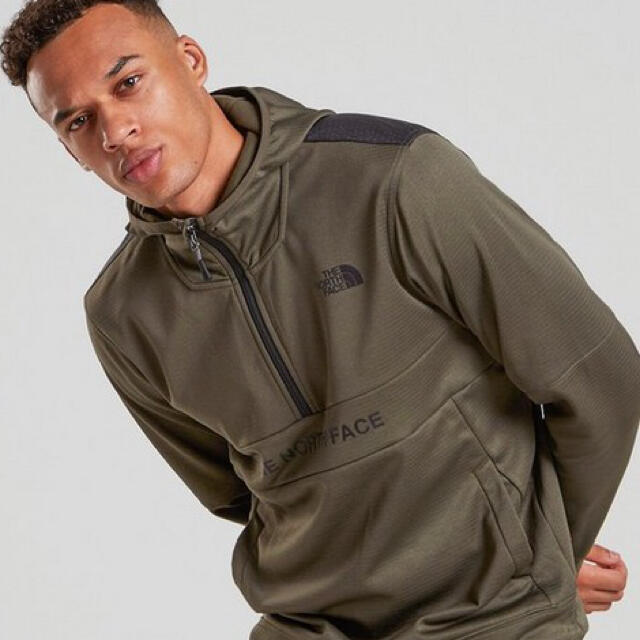 海外限定モデル  THE NORTH FACE 1/4 zip hoodieパーカー