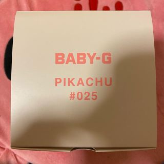 ベビージー(Baby-G)のCASIO Baby-G ピカチュウ　コラボレーションモデル (腕時計)