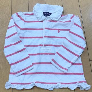 ラルフローレン(Ralph Lauren)のラルフローレン  フリルポロシャツ　サイズ80(Ｔシャツ)