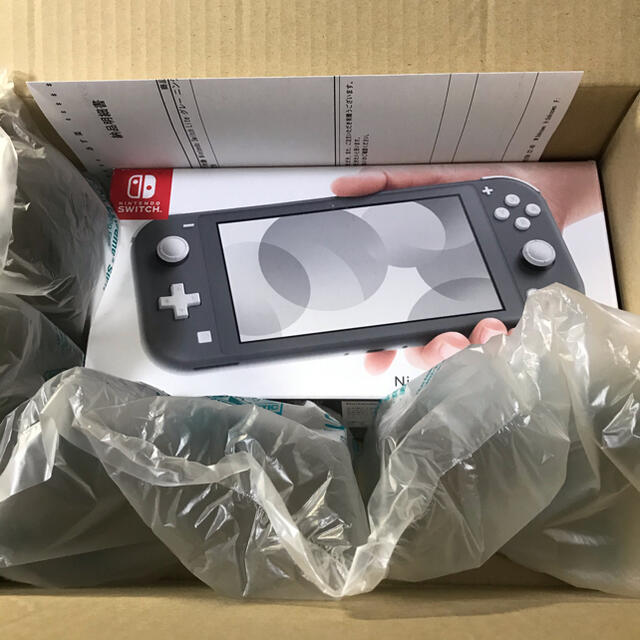 【新品未使用】Nintendo Switch Liteグレー