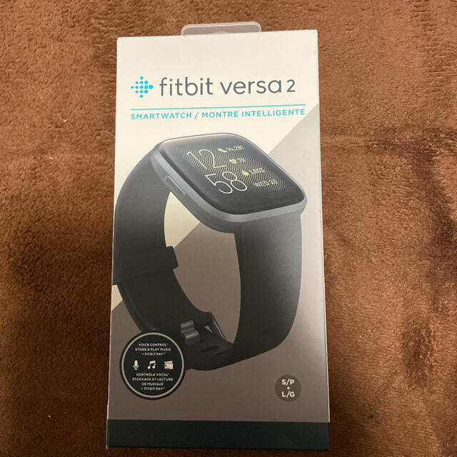 Fitbit VERSA 2 BLACK/CARBON モール www.gold-and-wood.com