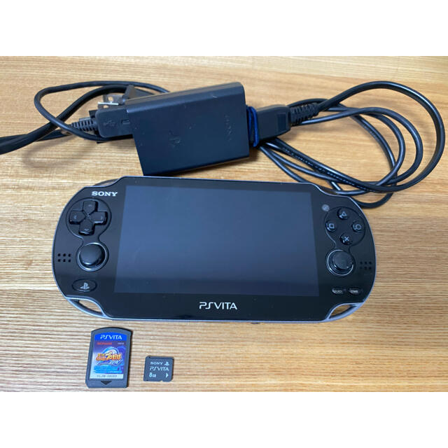 PlayStation Vita - プレステVita PCH-1100 AA01 16GB ソフト 付属 ③