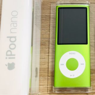 アイポッド(iPod)のiPod nano 第4世代 8GB 【未使用】(ポータブルプレーヤー)