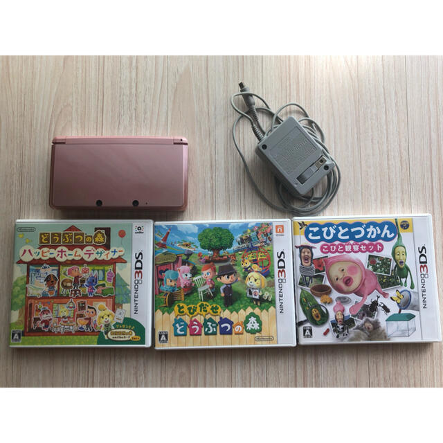 任天堂(ニンテンドウ)のNintendo3DS 本体 とび森　ハッピーホームデザイナー　こびとづかん エンタメ/ホビーのゲームソフト/ゲーム機本体(家庭用ゲームソフト)の商品写真