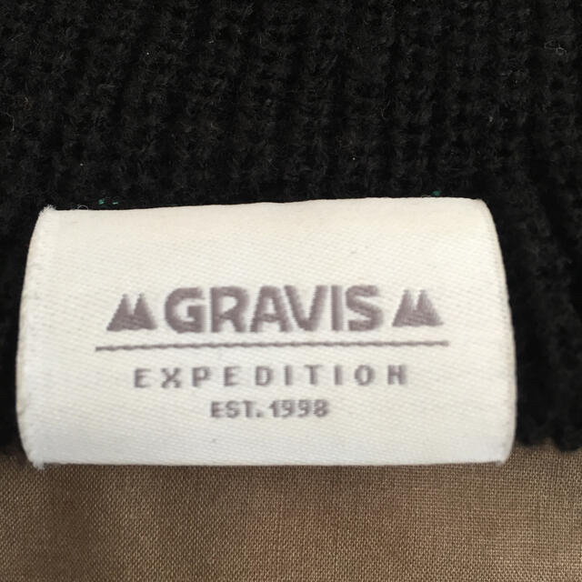 gravis - グラビス ニットキャップ 黒の通販 by kz07's shop|グラビス