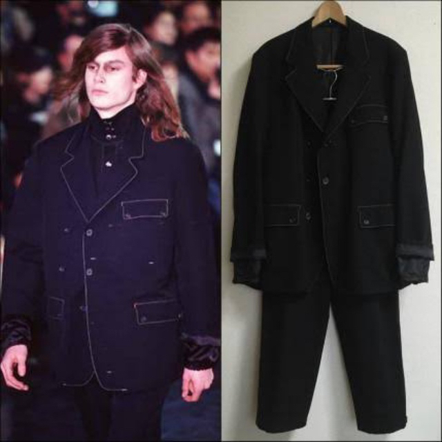 97AW 蝋人形期 YohjiYamamoto Pourhomme セットアップ