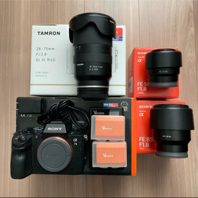 α7iii + レンズ3本セット