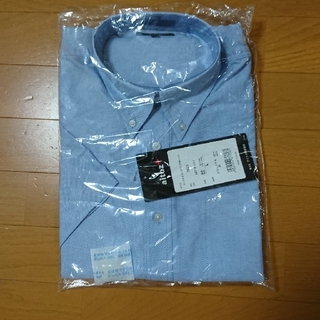 アイトス(AITOZ)のAITOZ 襟付き半袖シャツ サックス(ブルー) (未使用)(シャツ)