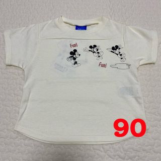 シマムラ(しまむら)のミッキー　Tシャツ　しまむら　新作　90(Tシャツ/カットソー)