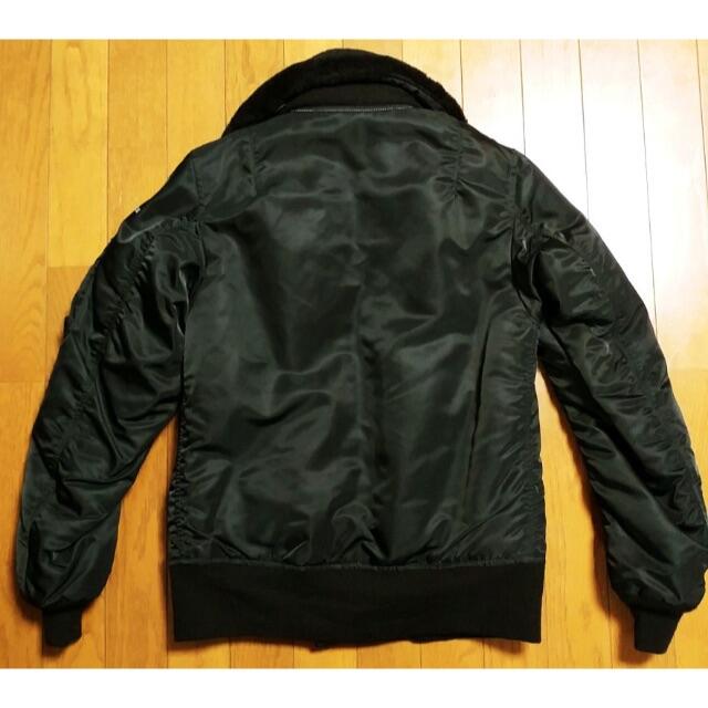 美品 MARKA BLACK LABELマーカ フライトジャケット 黒 S