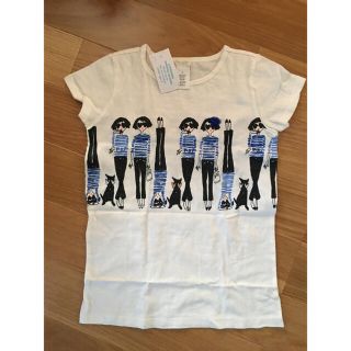 ジェイクルー(J.Crew)のjcrew  girls トップス  半袖　日本未発売  ボーダー　柄　新品(Tシャツ/カットソー)