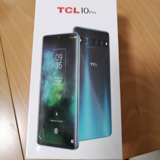 新品未開封　simフリースマホ TCL 10 Pro