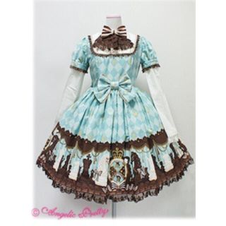 アンジェリックプリティー(Angelic Pretty)のangelic pretty chess chocolate ワンピース OP(ひざ丈ワンピース)