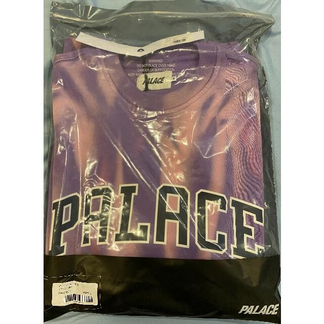 Palace Try-Dye Crew Purple/ White