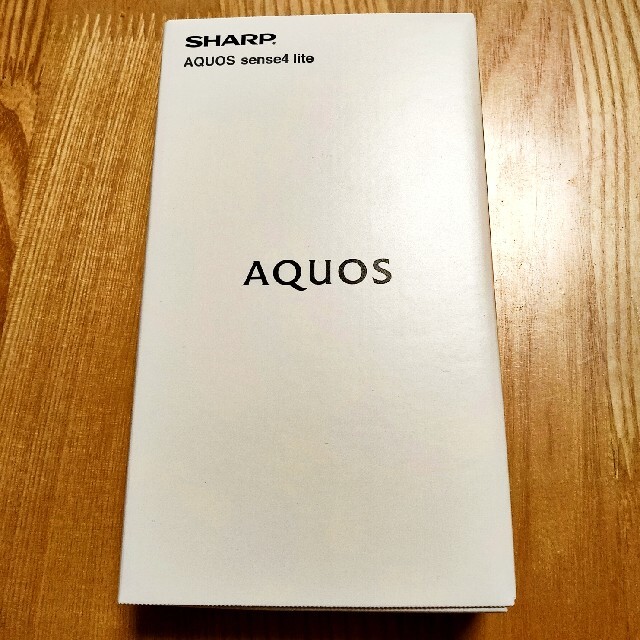 新品未使用品 AQUOS sense4 lite ブラック