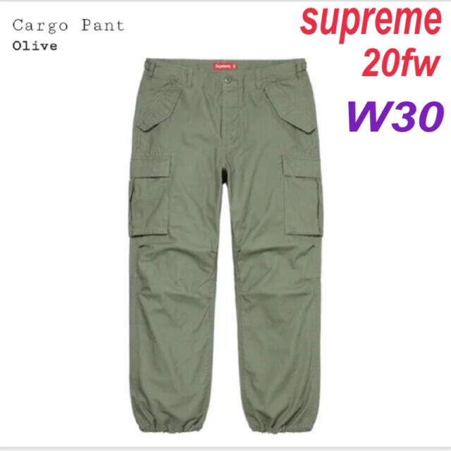 Supreme(シュプリーム)のSupreme Cargo Pant 2020FW Olive メンズのパンツ(ワークパンツ/カーゴパンツ)の商品写真