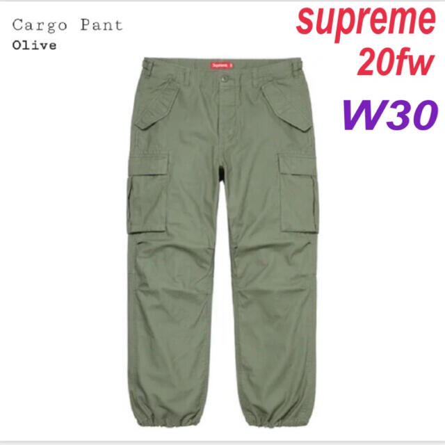 Supreme Cargo Pant 2020FW Oliveメンズ