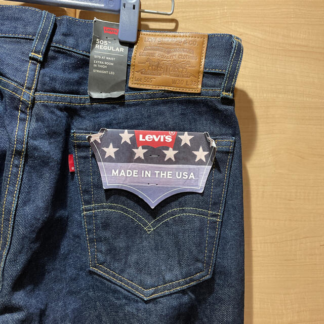 Levi's/505/MADE IN USA/米国製/セルビッチデニム/W30-