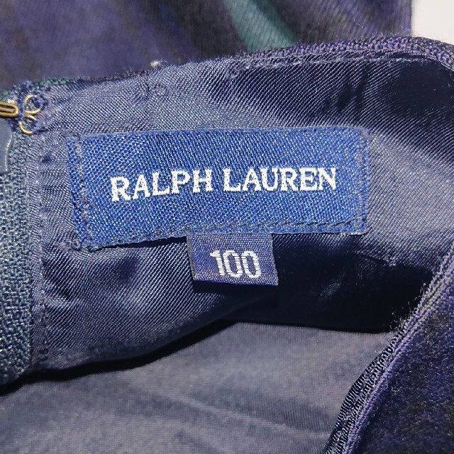 Ralph Lauren(ラルフローレン)のRALPH LAUREN チェック ワンピース フォーマル キッズ/ベビー/マタニティのキッズ服女の子用(90cm~)(ワンピース)の商品写真