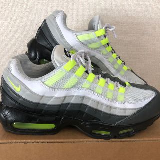 ナイキ(NIKE)のairmax95 29cm by you イエローグラデ 風味(スニーカー)