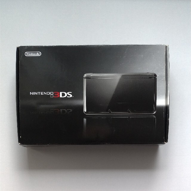 ニンテンドー3DS(ニンテンドー3DS)のNintendo 3DS 本体  コスモブラック エンタメ/ホビーのゲームソフト/ゲーム機本体(携帯用ゲーム機本体)の商品写真