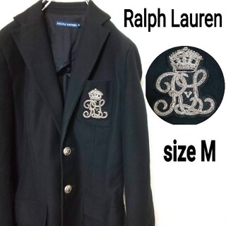 ラルフローレン(Ralph Lauren)のyueyue様専用 ラルフローレン テーラードジャケット 刺繍ロゴ 銀ボタン(テーラードジャケット)