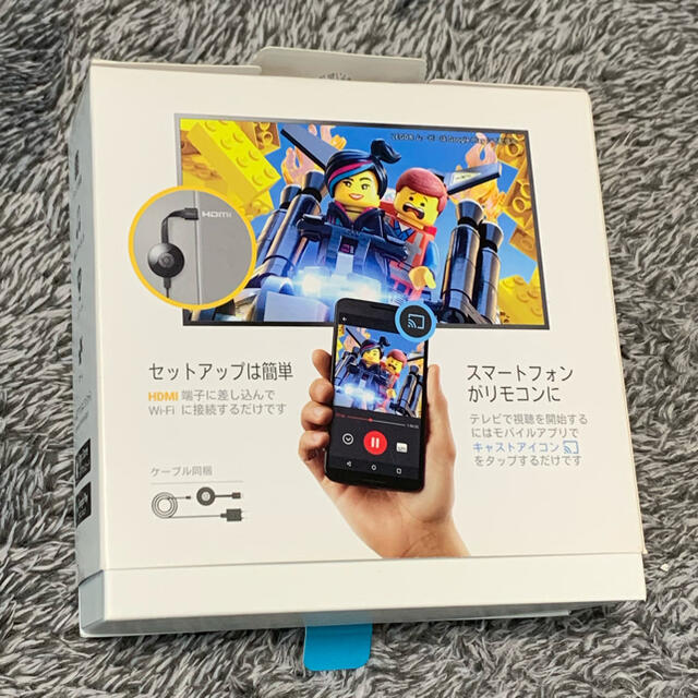 CHROME(クローム)のchromecast/Google スマホ/家電/カメラのテレビ/映像機器(映像用ケーブル)の商品写真