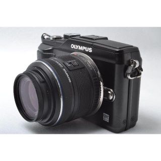 オリンパス(OLYMPUS)のみやびん様専用OLYMPUS PEN  E-PL2ブラック　　匿名配送(ミラーレス一眼)