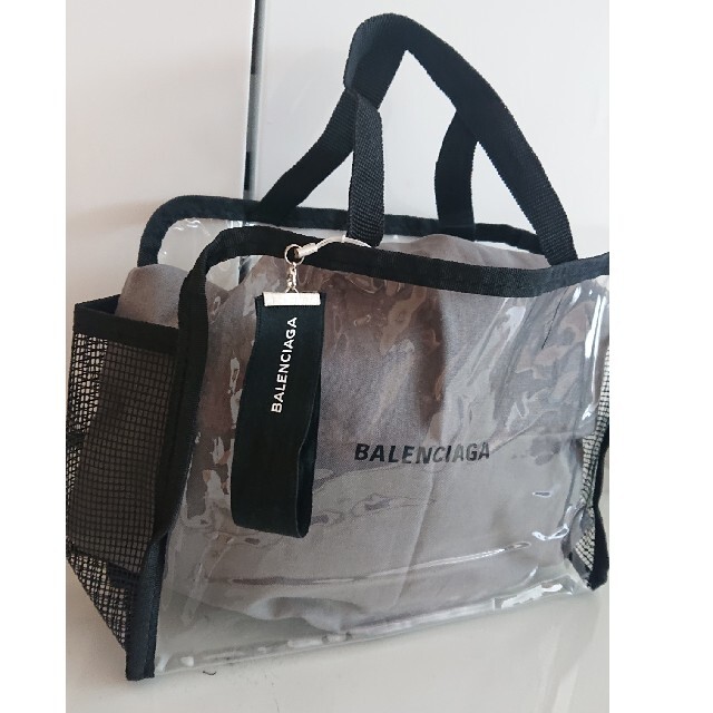 Balenciaga(バレンシアガ)の一点限り‼️BALENCIAGA保存袋とクリアバッグ、リボンセット レディースのバッグ(ショップ袋)の商品写真