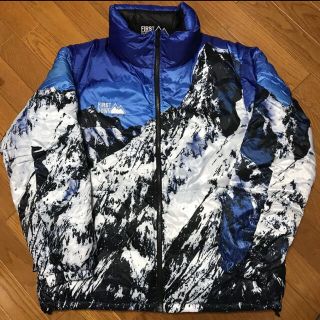 シュプリーム(Supreme)のfirst down 雪山　XL(ダウンジャケット)