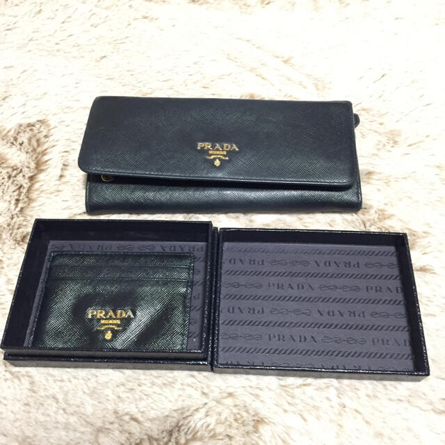 PRADA - PRADA 長財布とカードケースセットの通販 by R.bitterbel