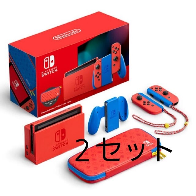 Nintendo Switch - マリオSwitch　２セット　Nintendo　スイッチ