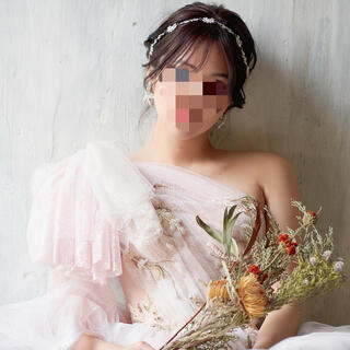 ヴェラウォン(Vera Wang)のオルガブランカ　ベッドアクセサリー(ヘッドドレス/ドレス)